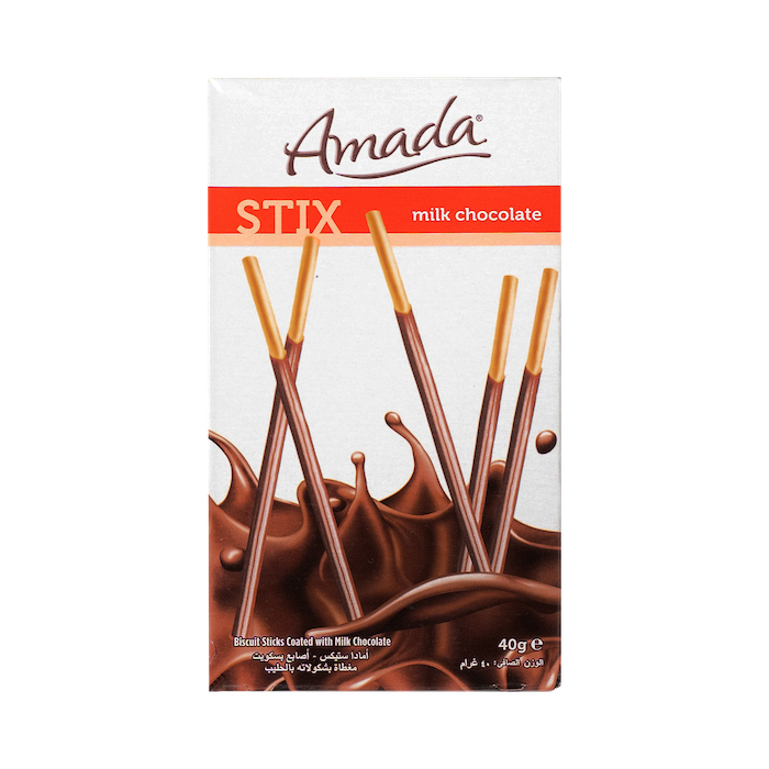 Amada Biscuits Stix With Milk Chocolate (40g)