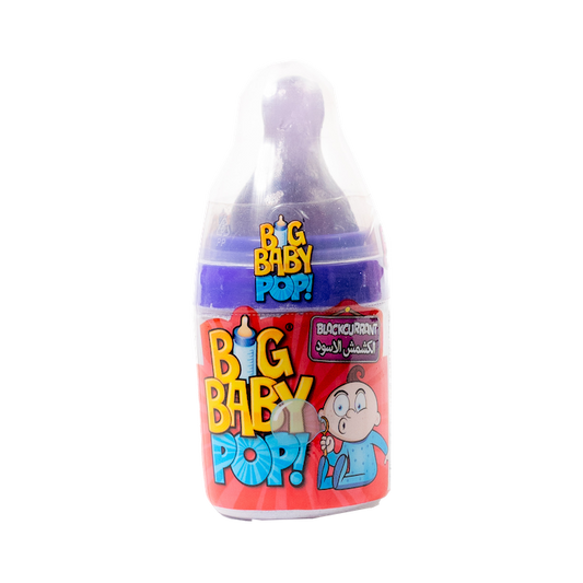 Bazoka Big Baby Pop Lollipop Black Currant (32g)