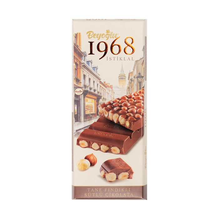 Beyoglu 1968 Chocolate With Hazelnuts (170g)