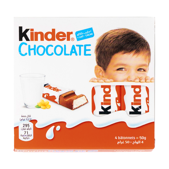 Kinder Chocolate 4 Pieces (50G)