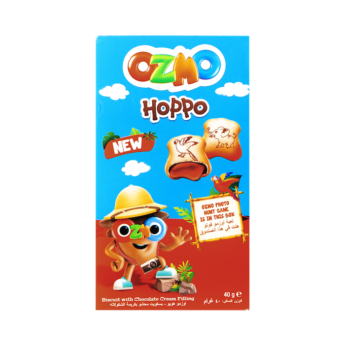Ozmo Hoppo Biscuits With Chocolate (40g)