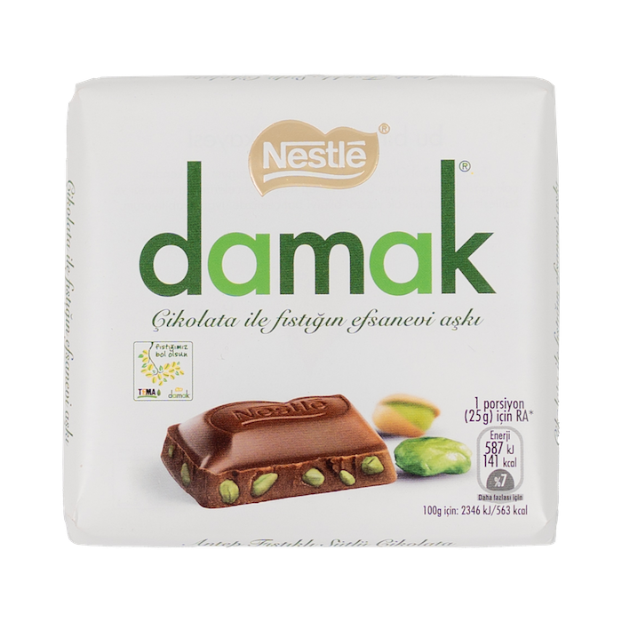 Damak Pistachio Chocolate (60g)