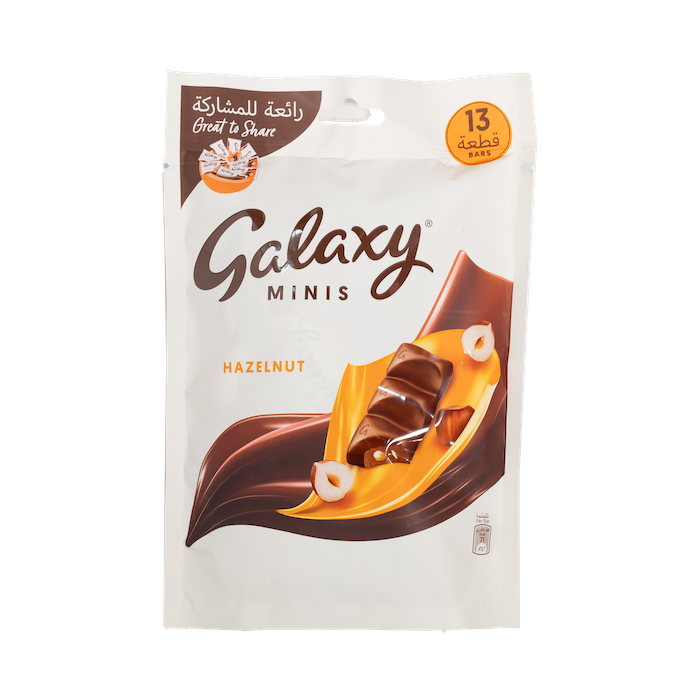 Galaxy Minis Hazelnut Chocolate 13 Pieces