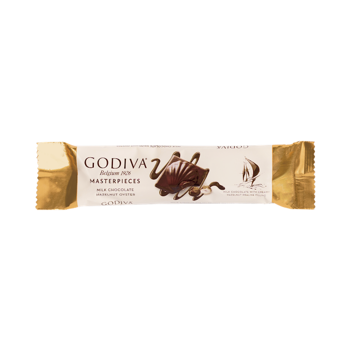 Godiva Masterpieces Milk Chocolate With Hazelnut (30g)
