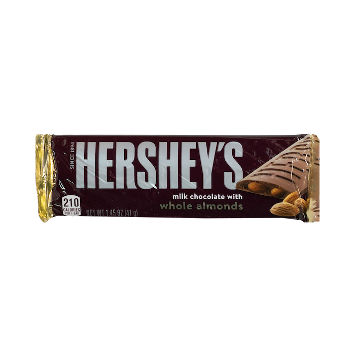 Hershey's Milk Chocolate With Almonds (41g)