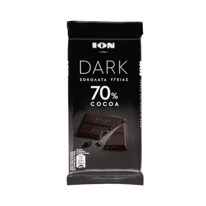 Ion Dark 70% Chocolate (90g)