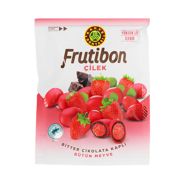 Kahve Dunyasi Frutibon Strawberry Chocolate (50g)