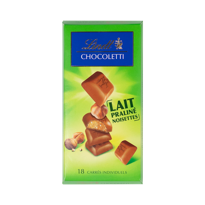 Lindt Chocoletti Praline Noisettes Chocolate (100g)