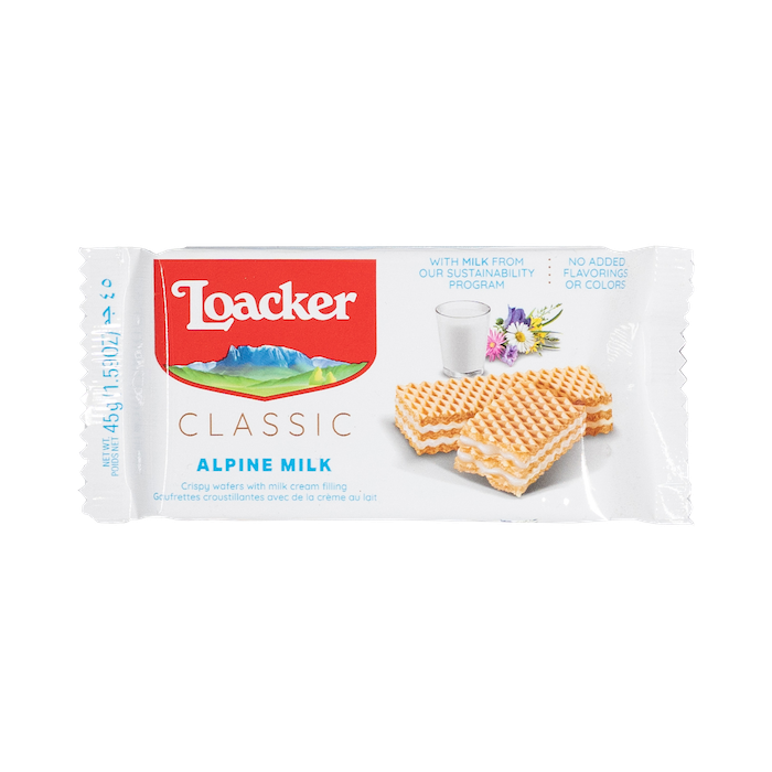 Loacker Classic Alpine Milk Biscuits (45g)