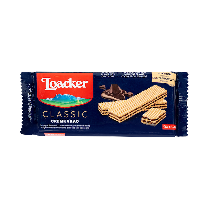 Loacker Classic Cremkakao Biscuits (90g)