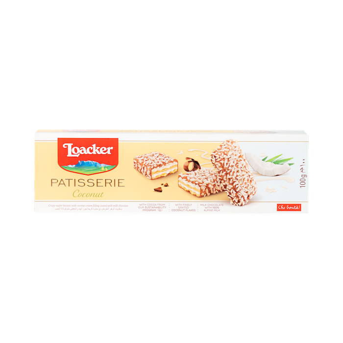 Loacker Patisserie Coconut Biscuits (100g)