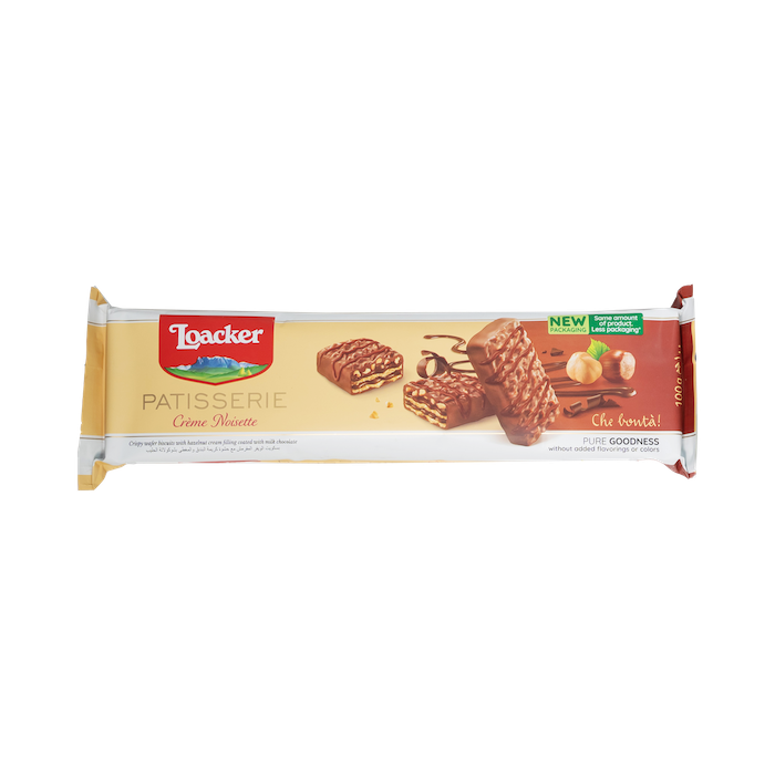Loacker Patisserie Creme Noisette Biscuits (100g)