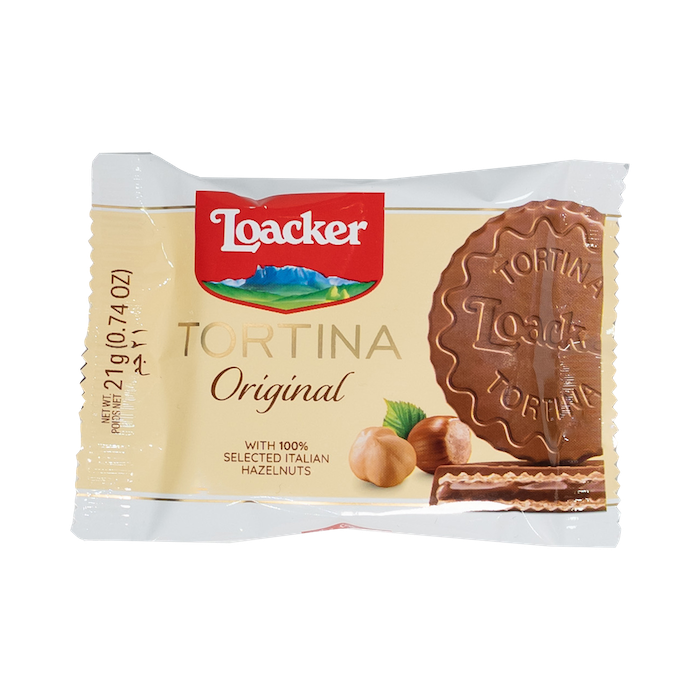 Loacker Tortina Biscuits Original (21g)