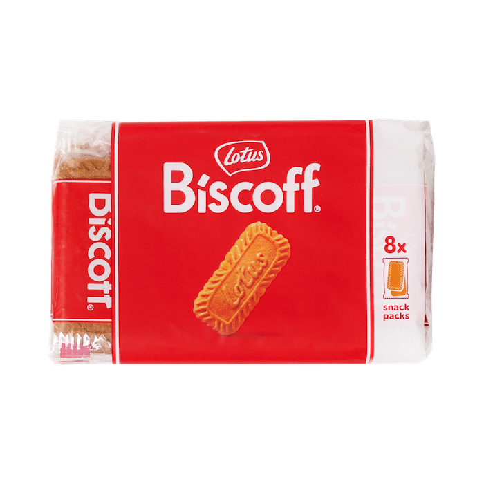 Lotus 8 Snack Pack Biscuits (124g)