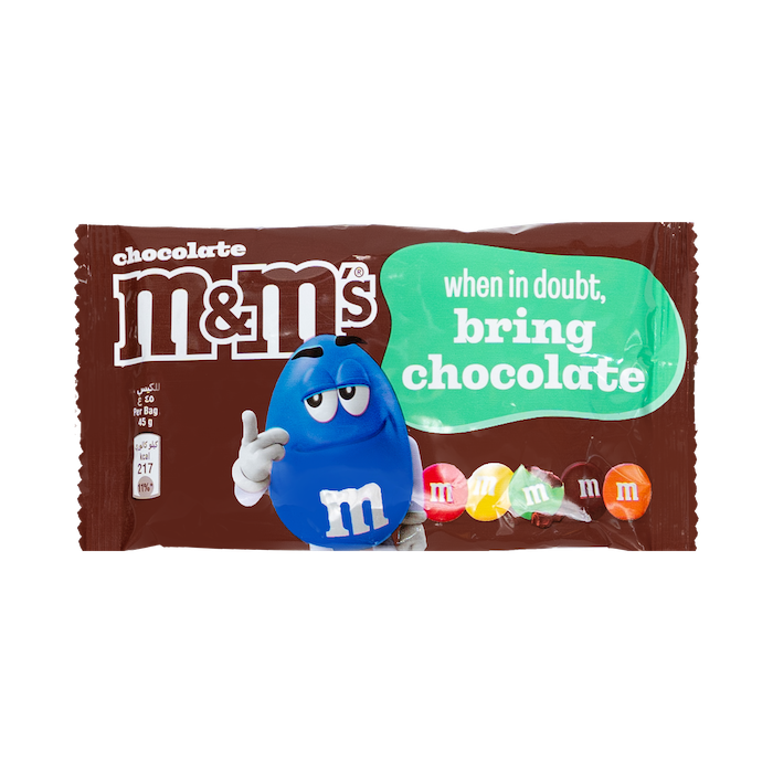 T-Shirt Junior Ufficiale M&M's Con Stampa Faccina Gialla - 100% Cotone