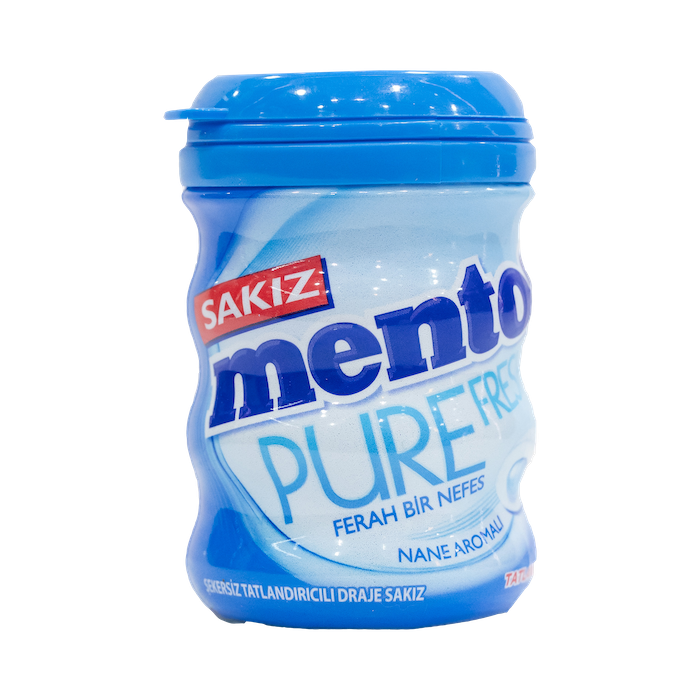 Mentos Pure Fresh Mint Gum (60g)