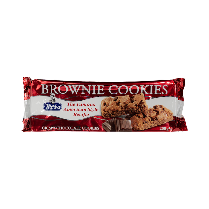 Merba Brownie Chocolate Cookies (200g)