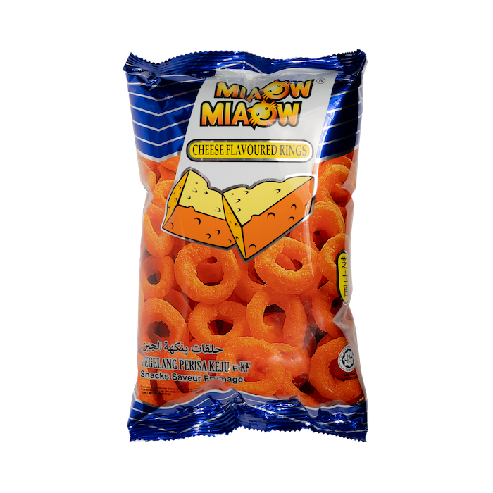 Miaow Miaow Cheese Rings Snacks (60g)