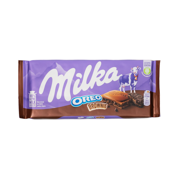 Milka Oreo Brownie Chocolate (100g)