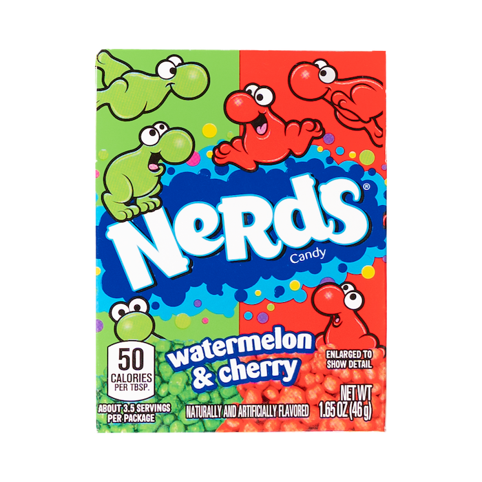 Nerds Grape Watermelon & Cherry Sweets (46g)