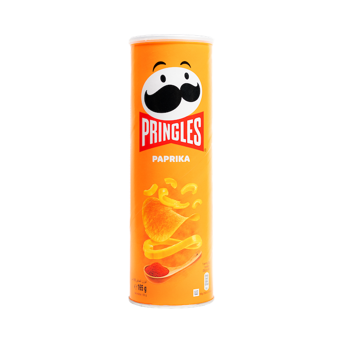 Pringles Paprika Snacks (165g)