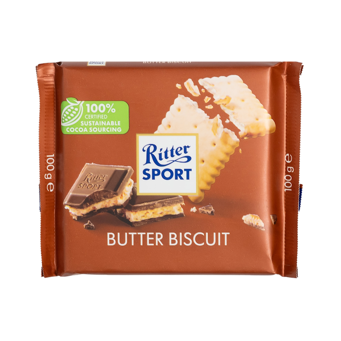 Ritter Sport Butter Biscuit Chocolate (100g)