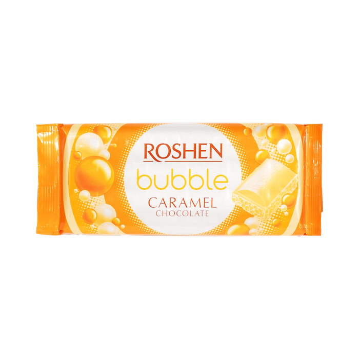 Roshen Bubble Caramel Chocolate (80g)