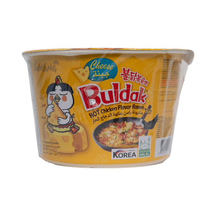 Samyang Buldak Cheese Hot Chicken Noodles Cup (105g)