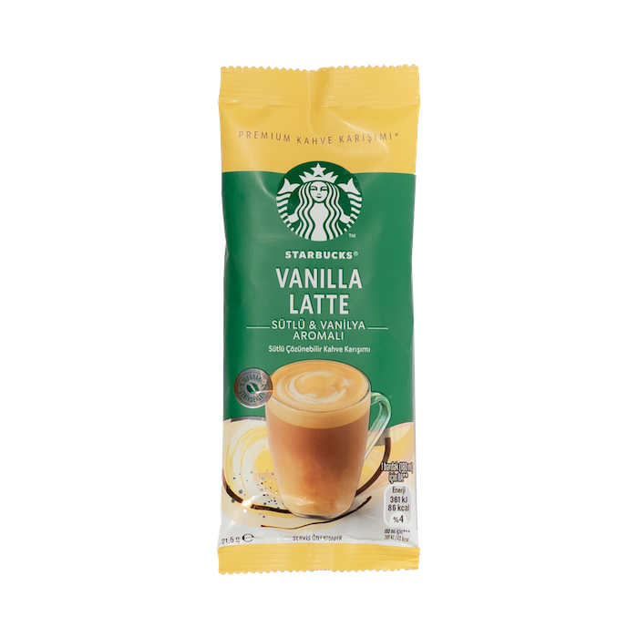 Starbucks Vanilla Latte Coffee (1 Pack =180ml)