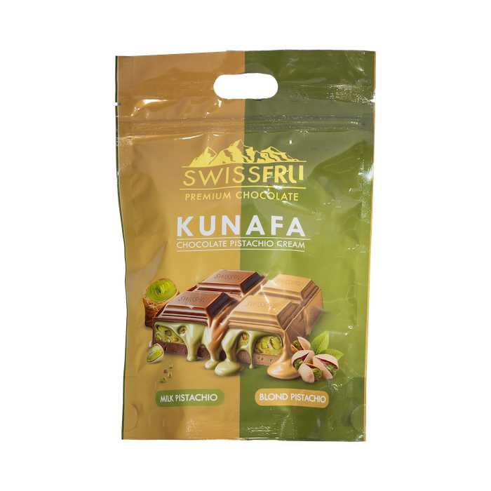 Swissfru Kunafa Pistachio Chocolate (250g)
