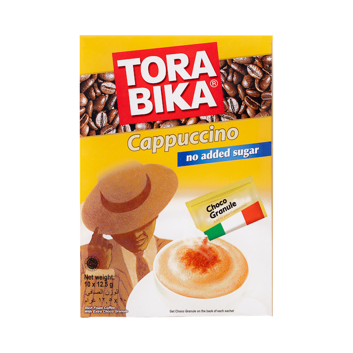 Tora Bika Cappuccino 10x12.5g Coffee (125g)