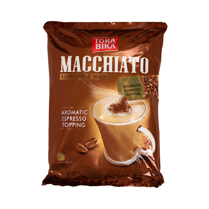 Tora Bika Macchiato 20x25g Coffee (500g)