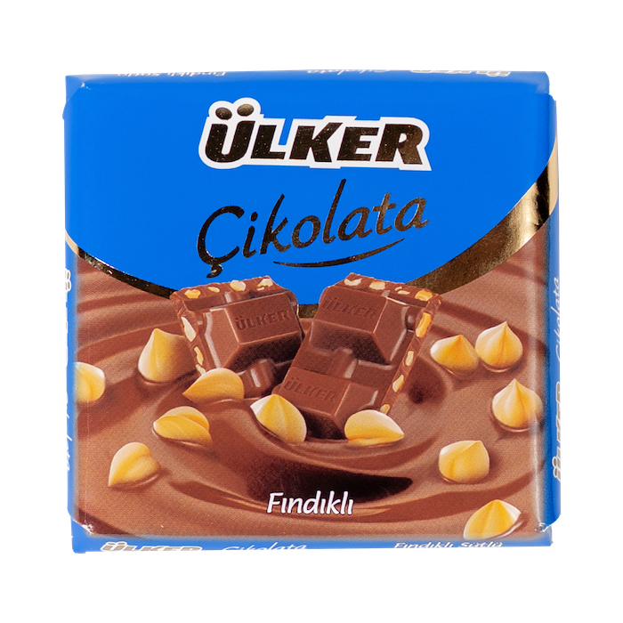 Ulker Chocolate with Hazelnuts (60g)