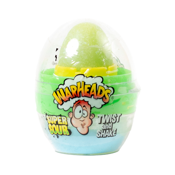 WarHeads Twist & Shake Lemon Sour Candy (18g)