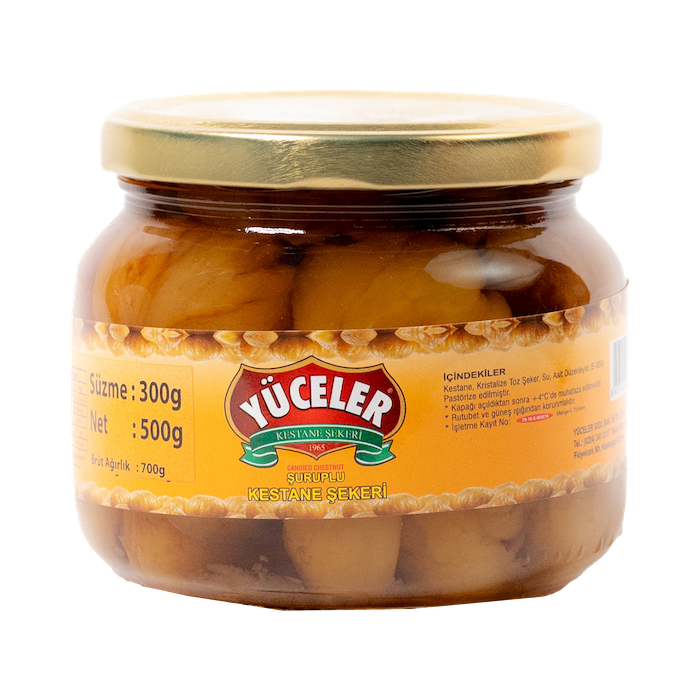 Yuceler Marrons Glaces Sweet (500g)
