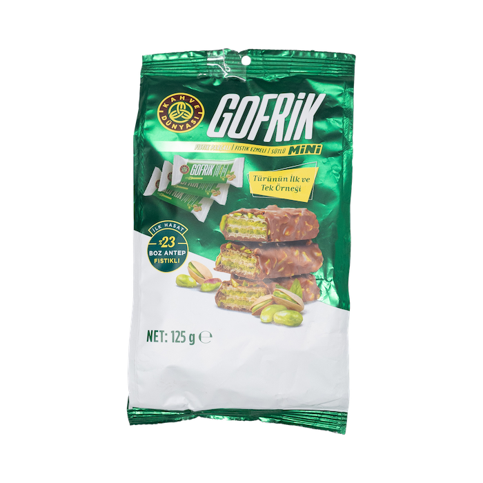 kahve Dunyasi Gofrik Pistachio Chocolate Biscuits (125g)
