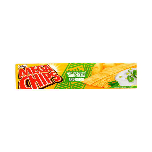 Mega Chips Sour Cream & Onion Snacks (50g)