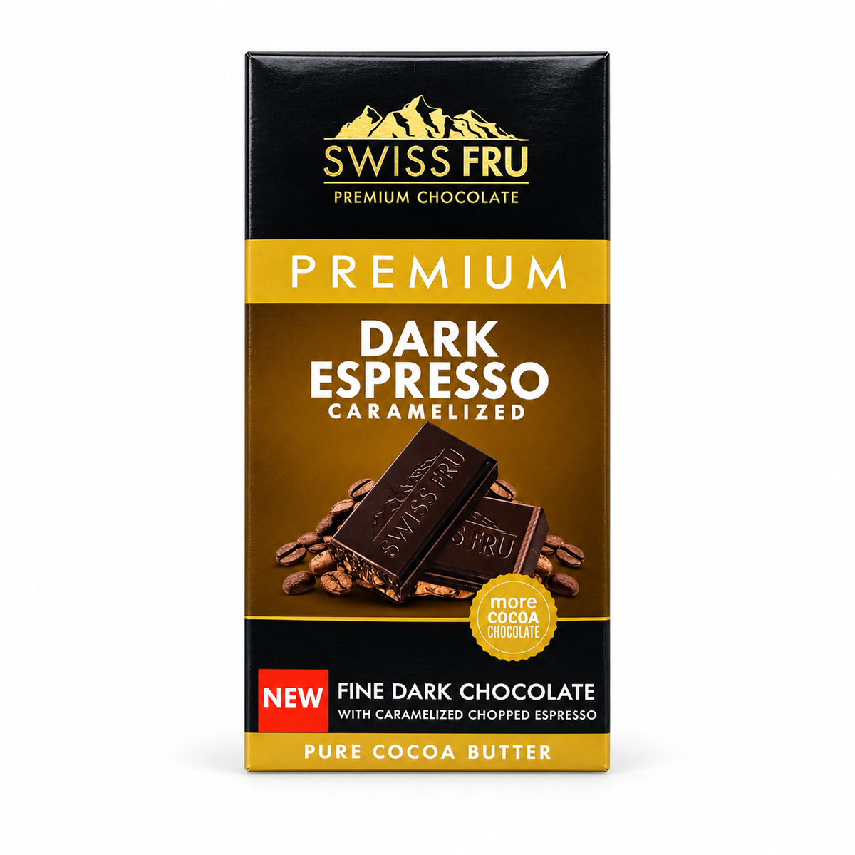 SWISS FRU Dark Espresso (100g)