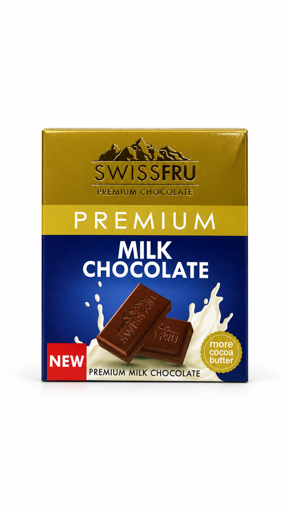 SWISS FRU Milk Chocolate (40g)
