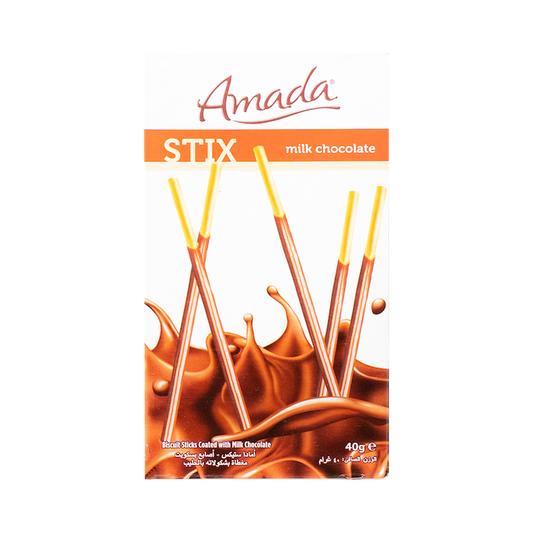 Amada Biscuits Stix With Milk Chocolate (40g)