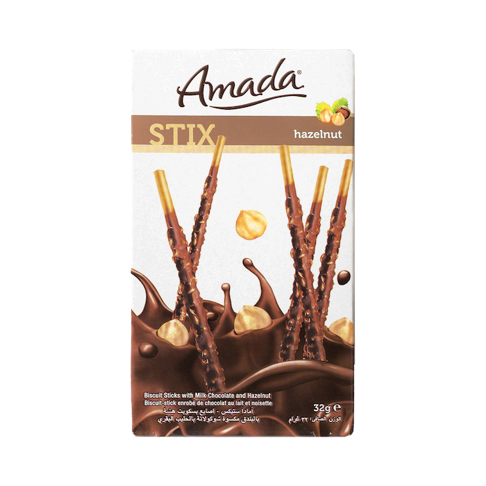 Amada Biscuits Stix With Hazelnut (32g)