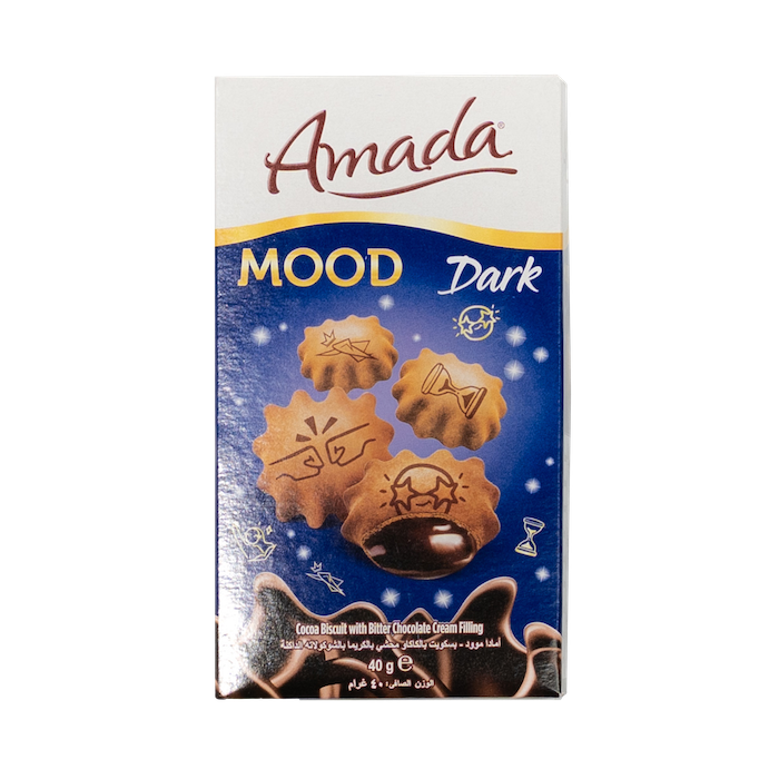 Amada Mood Dark Chocolate Biscuits (40g)
