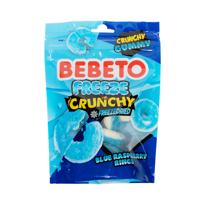 Bebeto FreezeDried Blue Raspberry Candy (35G)
