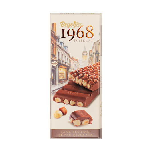 Beyoglu 1968 Chocolate With Hazelnuts (170g)