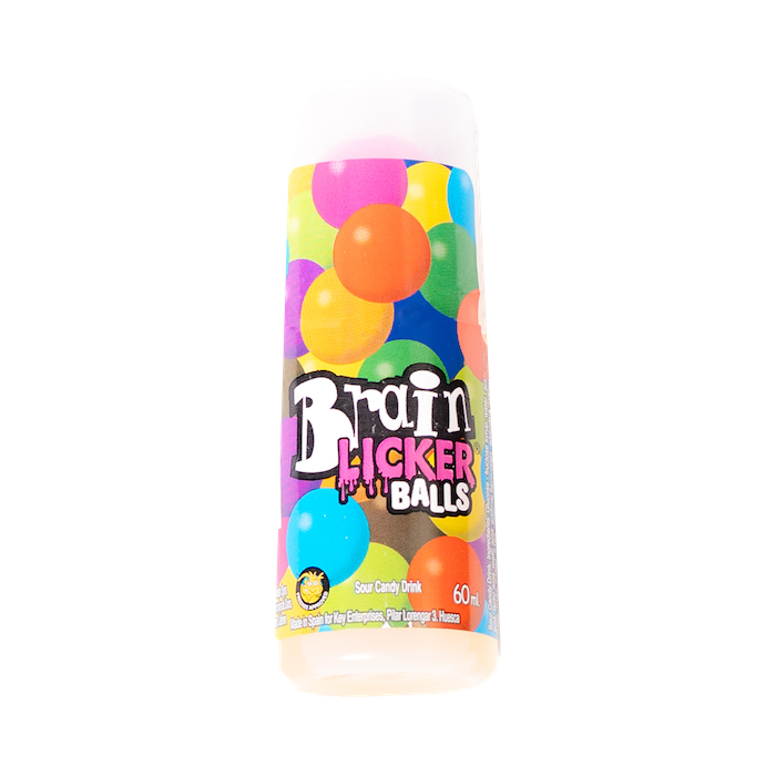 Brain Licker Balls Sour Candy Drink (60ml)