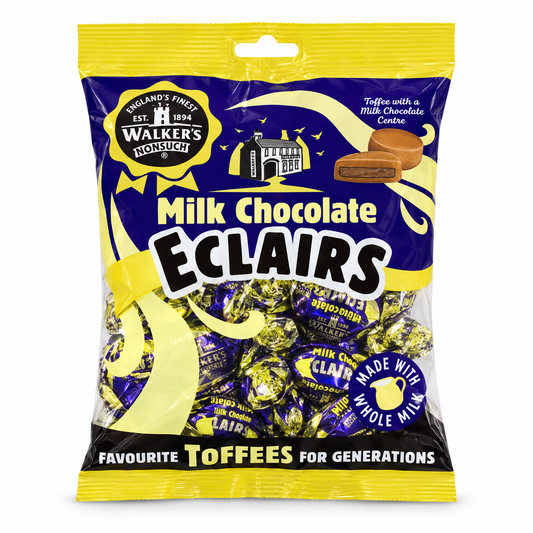 Walker’s Milk Chocolate Eclairs (150g)