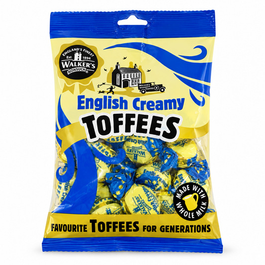 Walker’s English Creamy Toffees (150g)