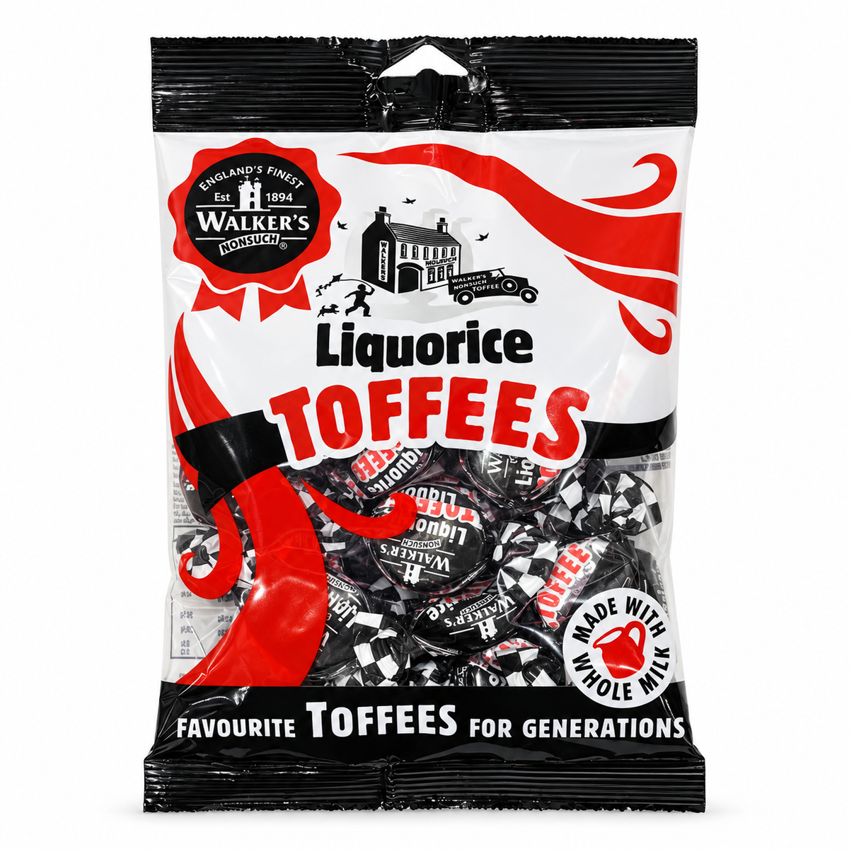 Walker’s Liquorice Toffees (150g)