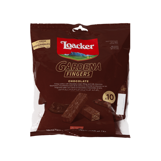 Loacker Gardena Fingers Chocolate Biscuits (125g)