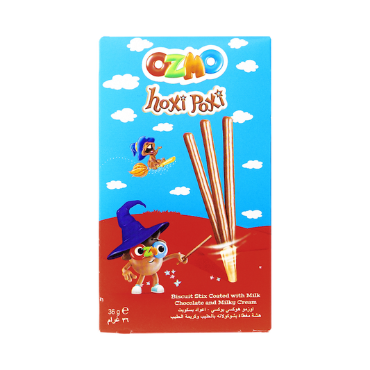 Ozmo Hoxi Poxi Biscuits Stix With Chocolate (36g)